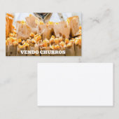 Vendo churros 名刺 (正面/裏面)