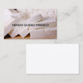 Vendo queso fresco 名刺 (正面/裏面)