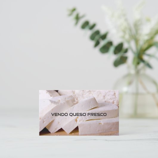 Vendo queso fresco 名刺 (スタンド正面)