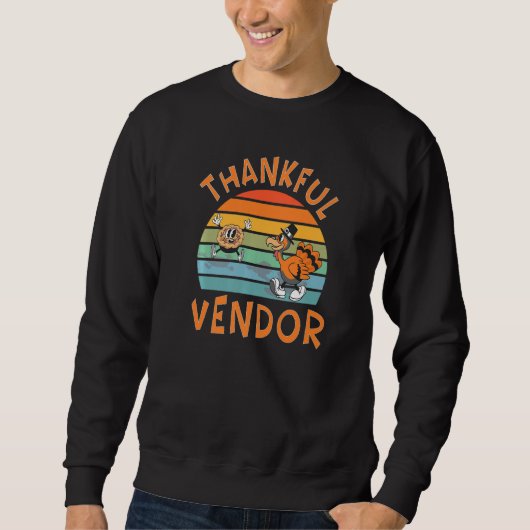 Vendor Job  Thanksgiving スウェットシャツ (正面)