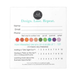 Vendor Leads Chalk Couture Drawing Booking Recruit ノートパッド