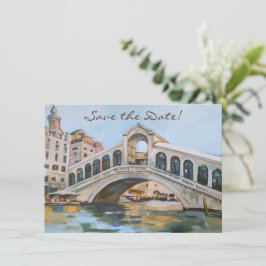 Venetian日付カードの保存 招待状