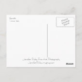 Venetian Gondola Postcard ポストカード (裏面)