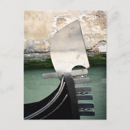 Venetian Gondola Postcard ポストカード (正面)
