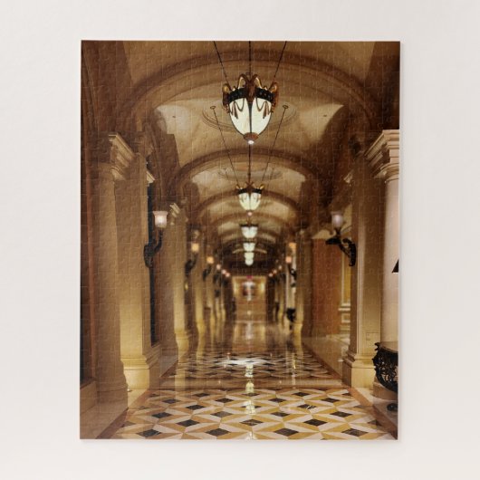 Venetian Hallway ジグソーパズル (縦)