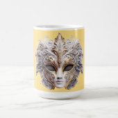 Venetian Intricately Decorated in Gray Hues コーヒーマグカップ (中央)