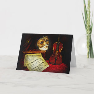 Venetian Masksコレクション-ミュージカルナイト カード
