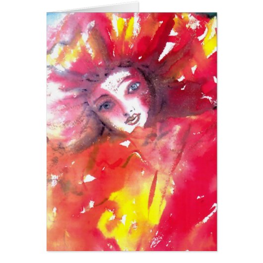 VENETIAN MASQUERADE顔 – 赤いマスク (正面)