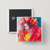 VENETIAN MASQUERADE顔 – 赤いマスク 缶バッジ (正面&裏面)