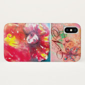VENETIAN MASQUERADE – 赤モノグラムのマスク Case-Mate iPhoneケース (裏面(横))