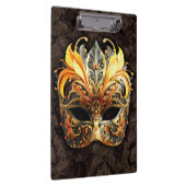 Venetian Masquerade Golden Mask クリップボード (右)