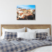 Venetian Rooftops and Terraces キャンバスプリント (インサイチュ (寝室))