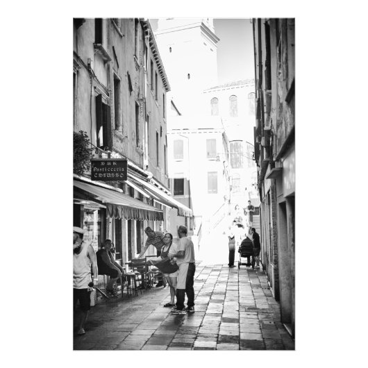 Venetian Scene – フォトプリント – 利用可能なすべてのサイズ (正面)