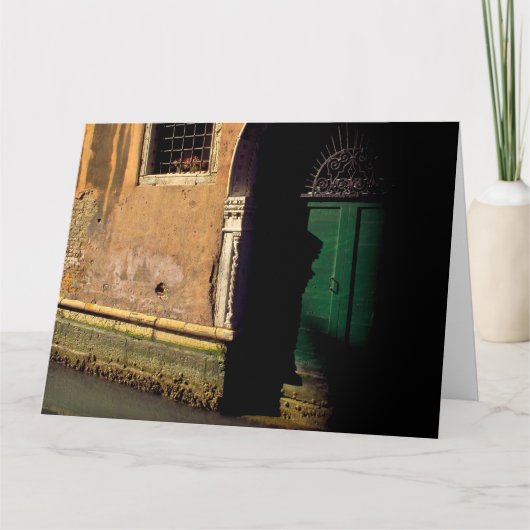 VENETIAN SIESTAジャンボグリーティングカード カード (正面)