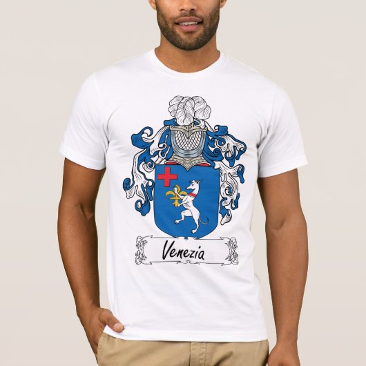 Veneziaの家紋 Tシャツ (正面)