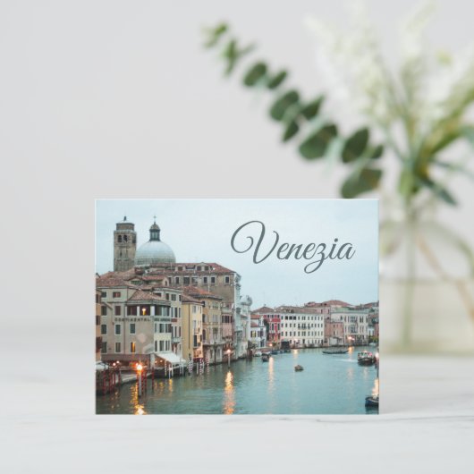 Veneziaの郵便はがき-ベニスイタリア旅行写真撮影 ポストカード (スタンド正面)