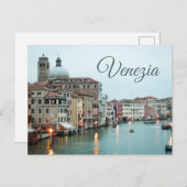 Veneziaの郵便はがき-ベニスイタリア旅行写真撮影 ポストカード (正面/裏面)