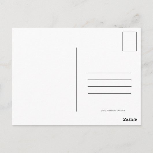 Veneziaの郵便はがき-ベニスイタリア旅行写真撮影 ポストカード (裏面)