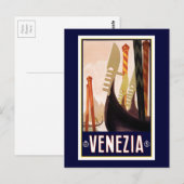 Veneziaの郵便はがき ポストカード (正面/裏面)