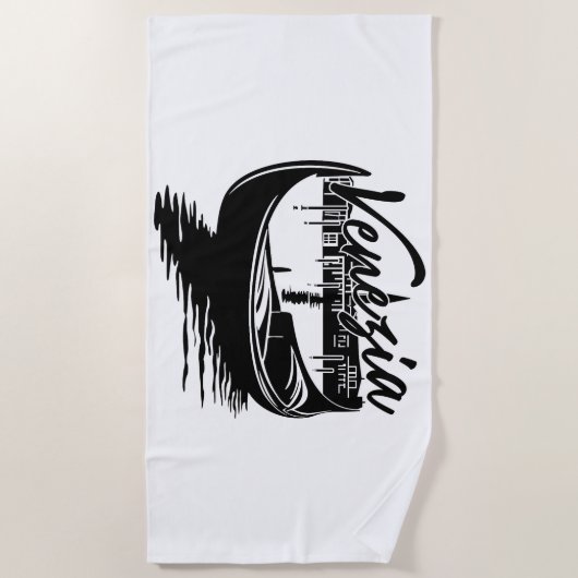 VENEZIA ビーチタオル (正面)