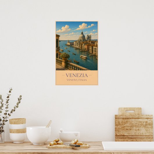 Venezia ポスター (キッチン)