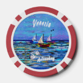 Venezia ポーカーチップ (裏面)