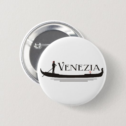 Venezia 缶バッジ (正面&裏面)