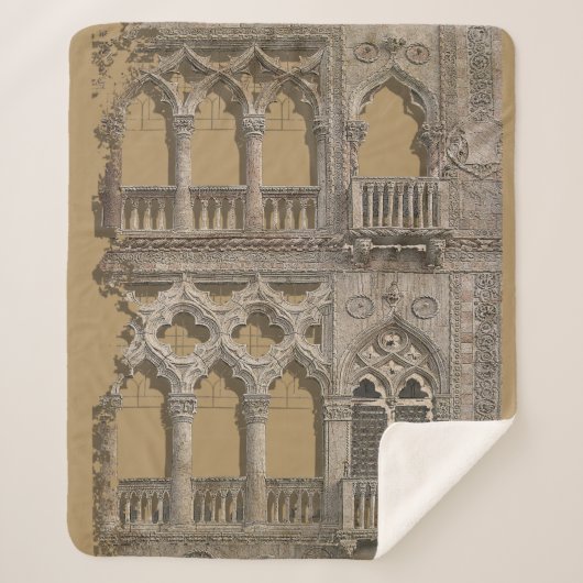 Venezia D'Oro シェルパブランケット (正面)