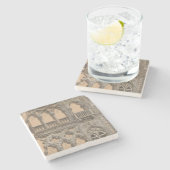 Venezia D'Oro ストーンコースター (横)