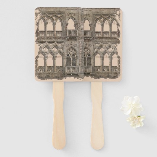 Venezia D'Oro ハンドファン (正面&裏面)