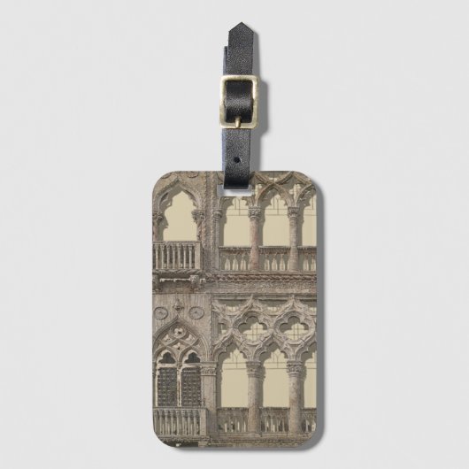 Venezia D'Oro ラゲッジタグ (正面縦)