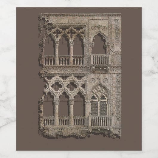 Venezia D'Oro ワインラベル (シングルラベル)