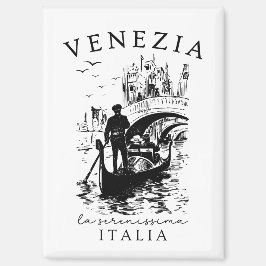 Venezia La Serenissima – Venice Travel Souvenir マグネット
