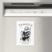 Venezia La Serenissima – Venice Travel Souvenir マグネット (インサイチュ (食洗機))