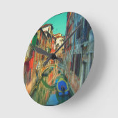 Venezia's Dream ラウンド壁時計 (傾斜)