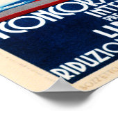 Venezio Lido 1930 Intモーターボート競技会 ポスター (角)