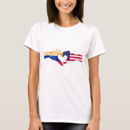 🇻🇪❤️🇺🇸 “Venezolano en USA” Tシャツ