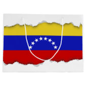 Venezualaの旗 ラージペーパーバッグ (裏面)