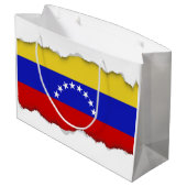 Venezualaの旗 ラージペーパーバッグ (裏面アングル)