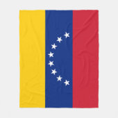 Venezuela フリースブランケット (正面)