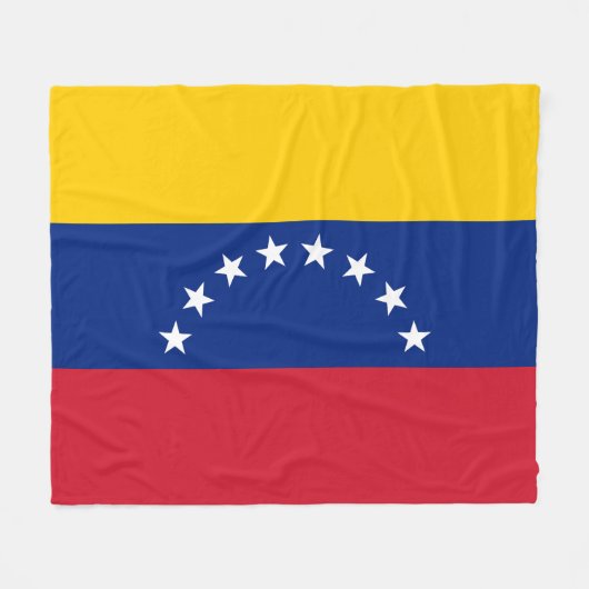 Venezuela フリースブランケット (正面(横))