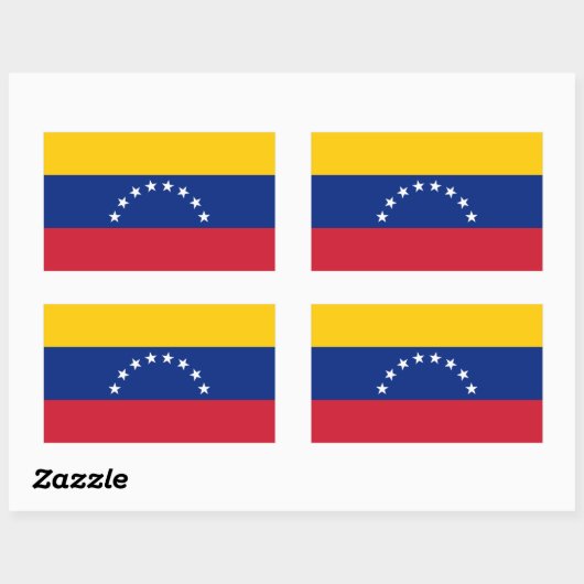 Venezuela 長方形シール (シート)