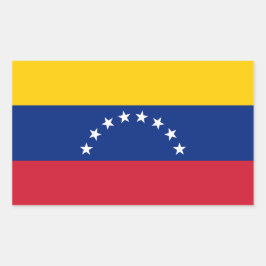 Venezuela 長方形シール