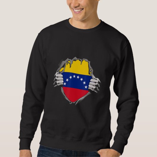 Venezuela Flag スウェットシャツ (正面)
