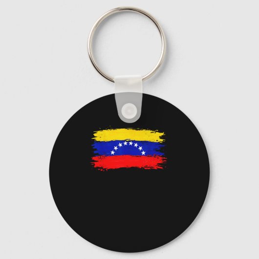 Venezuela Flag 2026 Libre Peace  キーホルダー (正面)