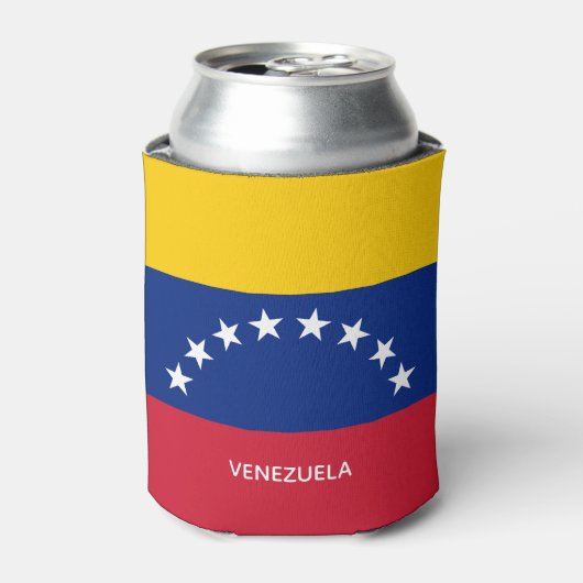 Venezuela flag custom can cooler 缶クーラー (缶正面)