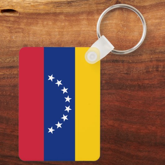 Venezuela flag keychain gift キーホルダー (裏面)