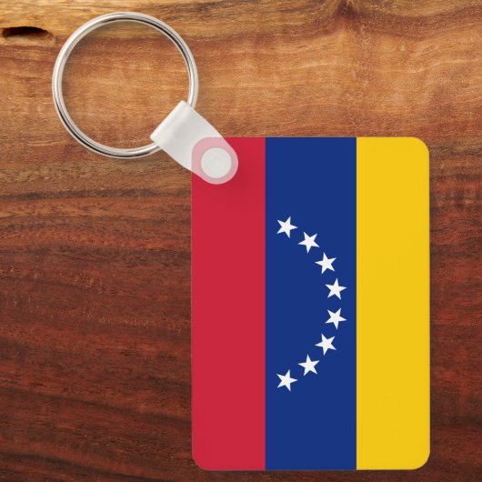 Venezuela flag keychain gift キーホルダー (正面)