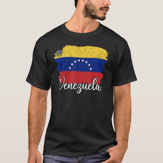 Venezuela Flag Men Women Kids Venezuela Country Tシャツ (正面)