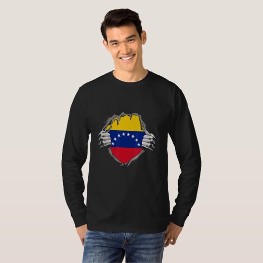 Venezuela Flag Tシャツ (正面フル)